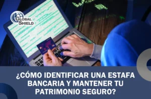 Portada del blog cómo identificar una estafa bancaria y mantener tu patrimonio seguro.