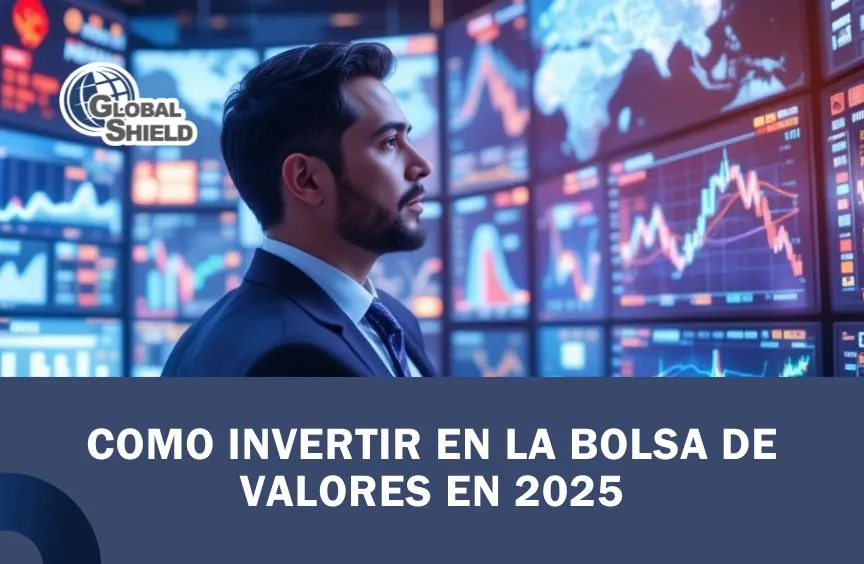 Portada destacada de como invertir en la bolsa de valores en 2025.